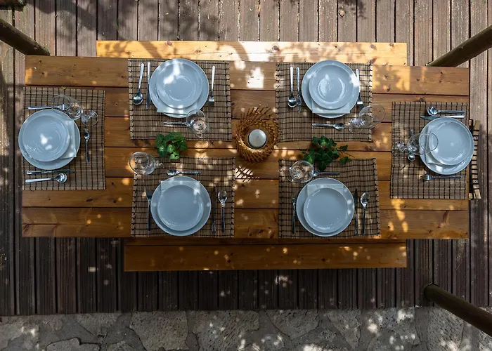 Hébergement de vacances Casa Da Vigia-casa Com Jardim A 4 Min Da