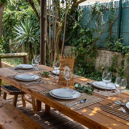 Casa Da Vigia-Casa Com Jardim A 4 Min Da Praia בית נופש אה דוס קונהאדוס