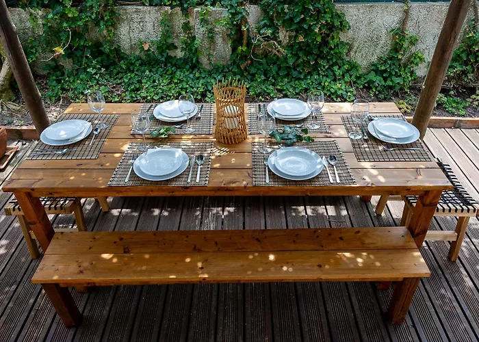 Casa Da Vigia-casa Com Jardim A 4 Min Da *