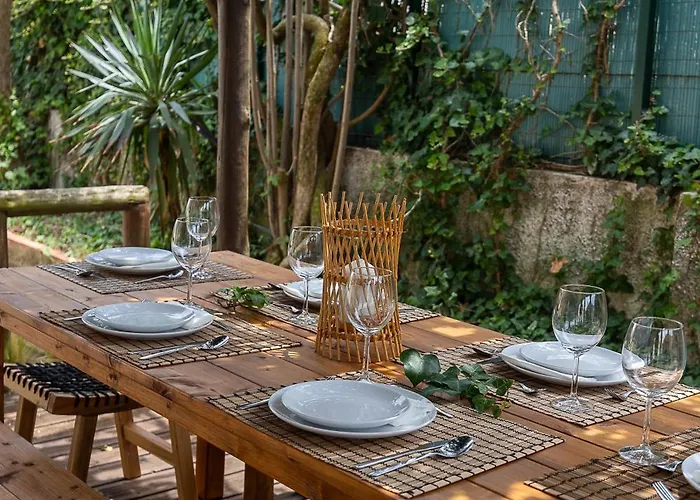 Casa Da Vigia-casa Com Jardim A 4 Min Da Nyaraló A dos Cunhados