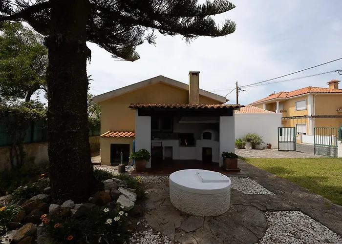 Nyaraló Casa Da Vigia-casa Com Jardim A 4 Min Da A dos Cunhados